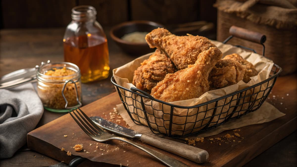 AI Generated Fried Chicken
