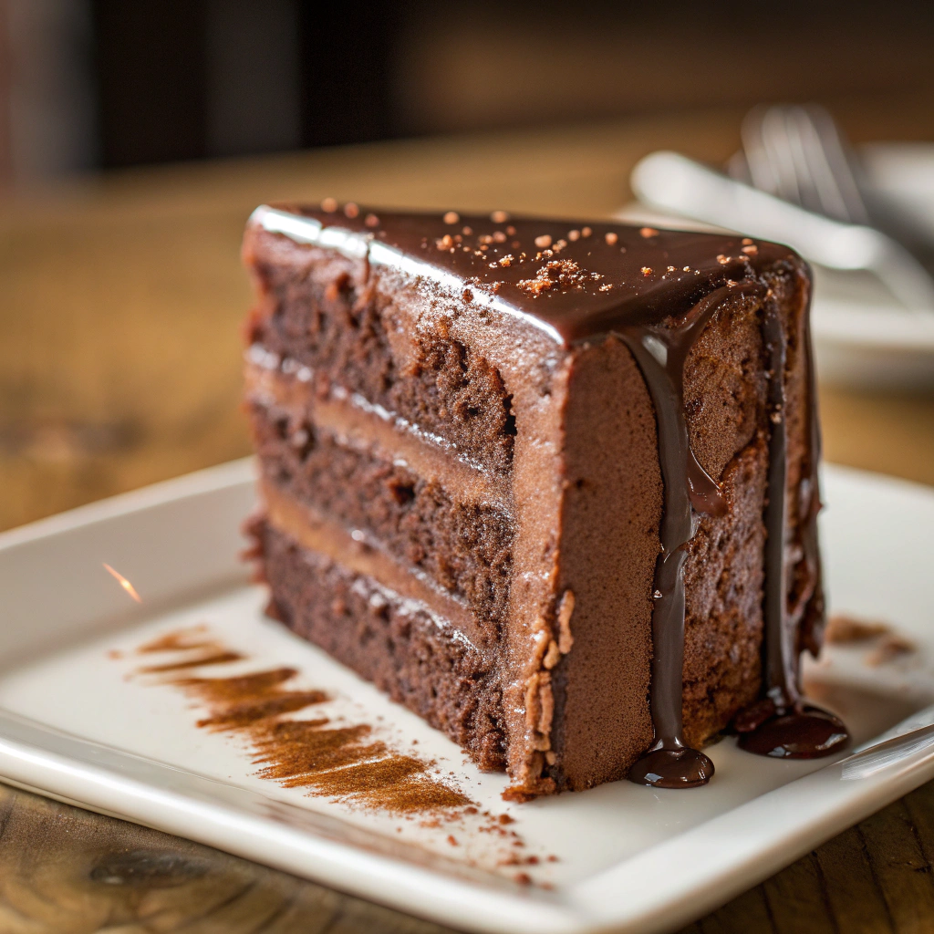 AI Generated Chocolate Cake