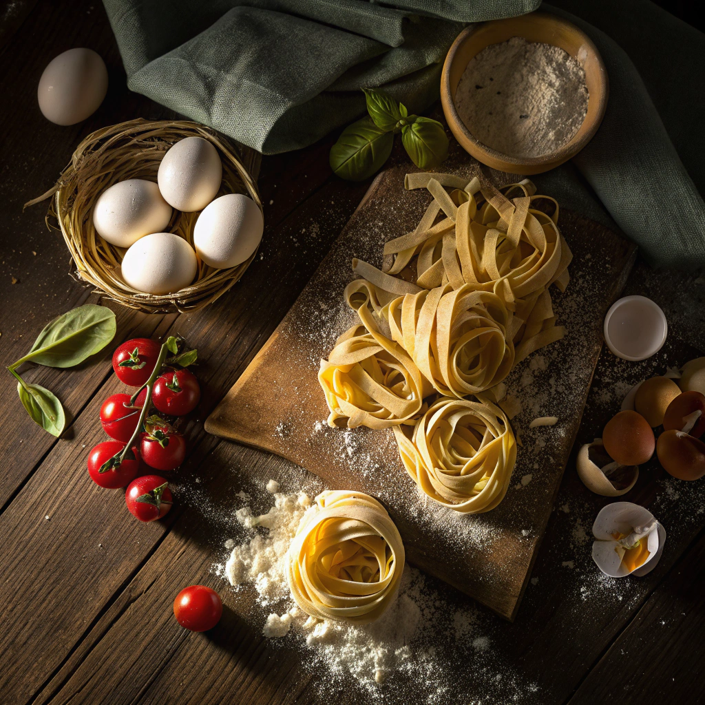 AI Generated Pasta Ingredients